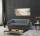 Funktionssofa 3-Sitzer Schlafsofa mit Bettkasten 225 cm breit Grau ALANYA
