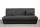 3-Sitzer Schlafsofa mit Bettkasten und Federkern 195 cm breit Grau KEMER - 2