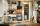 Küchenzeile Leerblock 160cm Landhausküche inkl. Spüle und Spültischarmatur PKW 516002 von Pino Küchen Weiß matt / Honig Eiche - 2