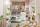 Küchenzeile Leerblock 180cm Büroküche inkl. Spüle und Spültischarmatur PKW 018019 von Pino Küchen Beton Weißgrau / Beton Grafitgrau - 3