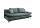 2-Sitzer Sofa Federkern mit Schlaffunktion und Bettkasten 208 cm breit Blau DALE - 4
