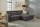 Eckcouch mit Relaxfunktion und Ladestation Grau 185 x 249 cm beidseitig montierbar DOPPIO - 4