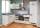 Winkelküche 165x285cm Eckküche inkl. E-Geräte + Zubehör PKW 544005 von Pino Küchen Weiß Hochglanz / Beton Grafitgrau - 4