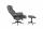 Relax-Sessel 360° drehbar mit Hocker OLVERA von Duo Collection Anthrazit / Schwarz - 4