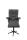 Relax-Sessel 360° drehbar mit Hocker OLVERA von Duo Collection Anthrazit / Schwarz - 6