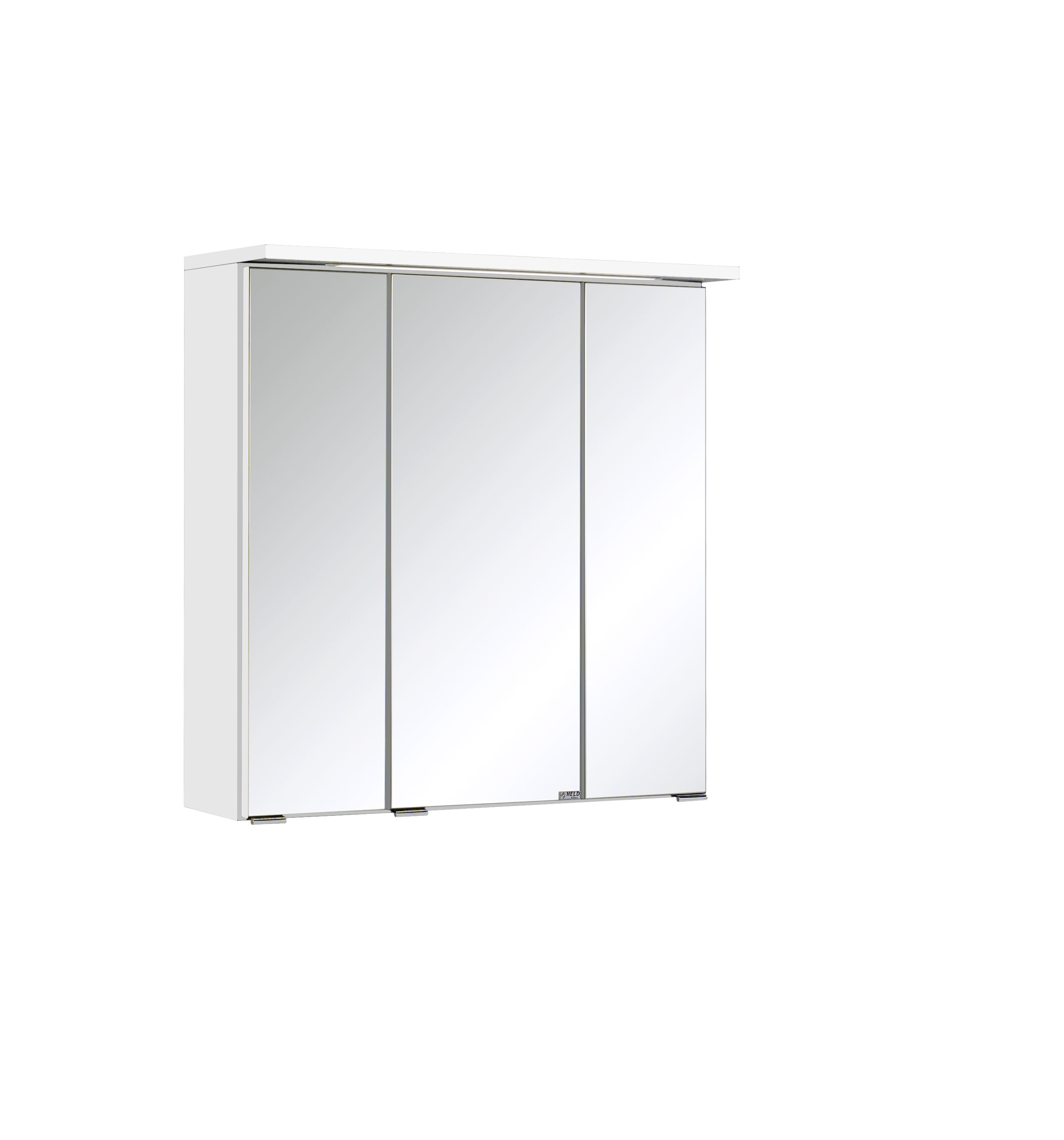 Weiß LED Bologna Einbauleuchte inkl von Held 60 Spiegelschrank Möbel