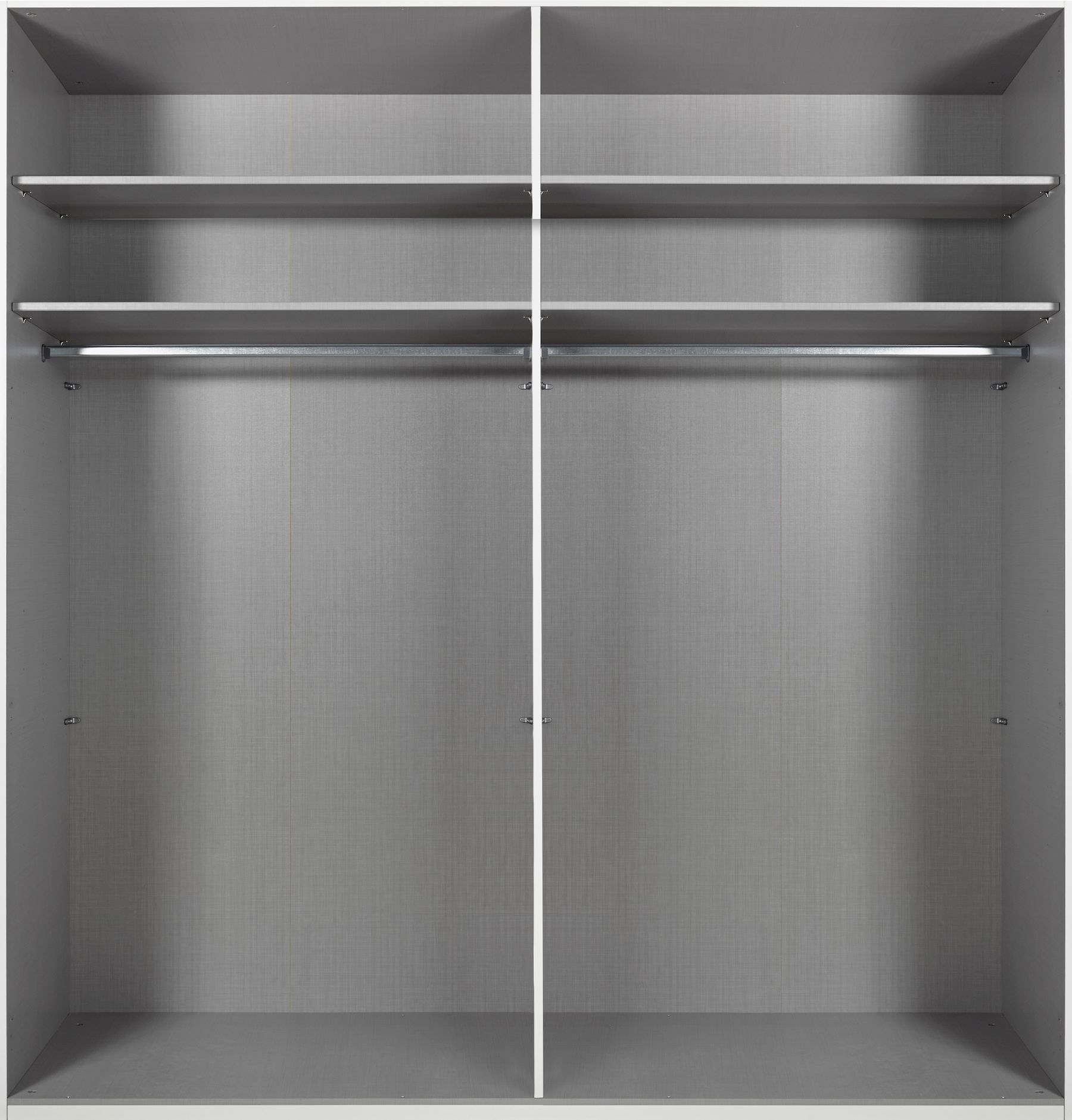 Schwebetürenschrank 2-trg Glas Grey Eiche breit von NB ALTONA 1 / Artisan Wimex 180cm